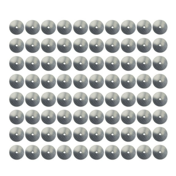 80pcs Circular Saw Blade 22mm Stainless Steel Saw Blade for Metal Wood Cutting Disc Metalworking Cutting Tool