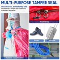 thumbnail image 5 of 1000 black plastic tamper-proof seals, 5 of 5