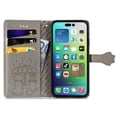 thumbnail image 4 of Funda Cartera FOXDOCK para iPhone 14 Plus , Flip PU con Relieve de Gatos y Perros, Tarjetero y Soporte, 4 of 6