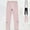 Pink, variant on ATOGUTA Girl Leggings Size 2T-10 Kids High Waist Lounge Pants Dance Yoga Workout Running Pants White