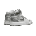 thumbnail image 3 of JORDAN MENS Air Jordan 1 Retro Hi Silver "25th Anniversary" 396009 001 396009 001 from Stadium Goods, 3 of 6
