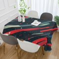 thumbnail image 2 of Yayeee Tablecloths 54" x 72" Rectangle Wrinkle Resistant Party Table Cover, Stars Abstract Lines, 2 of 8