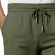 thumbnail image 2 of Ceisia Men Solid Color Multi Pocket Work Pants Warm Casual All Gift Occasion Long Trousers, 2 of 4