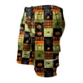 thumbnail image 5 of GrmtClth Mens Halloween print shorts 2026 Cute Jack O Lantern Walking Summer Cargo Shorts Relaxed Zipper Pocket Quick Dry Short Pants Daily Fun Travel Clothes Green L, 5 of 5