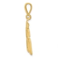 thumbnail image 2 of 14K Yellow Gold Charm Pendant Themed 86 Medium Polished Number, 2 of 3