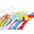 thumbnail image 3 of 5pcs Baby Kids Cartoon Wooden Coat Clothes Pants Hook Hanger Rack Stands (Random Pattern), 3 of 3