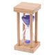 thumbnail image 3 of Reloj De Arena Con Marco Cuadrado De Madera De 2 X 5 Minutos, Reloj De Arena, Reloj De Arena, Color Morado Sunnimix Reloj de arena, 3 of 8