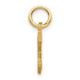 thumbnail image 2 of 14k Yellow GoldSmall Script Design Letter K Initial Charm Pendant, 2 of 3
