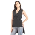 thumbnail image 1 of Blusa larga de la espalda con cruce al frente, 1 of 5