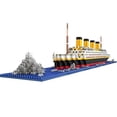 thumbnail image 1 of Kit de bloques de construcción KKXX Titanic con 1860 piezas, 1 of 7