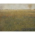 thumbnail image 2 of Georges Seurat 14x12 Gold Ornate Wood Frame and Double Matted Museum Art Print Titled - La Luzerne, Saint-Denis, 2 of 4