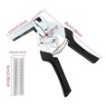 thumbnail image 2 of tzyudk Type M Nail Ring Pliers Kit With 600pcs M Clips For Fence Fastening Upholstery Installation Animals Cages Affordable Useful Black Plastic, 2 of 3