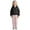 r-19Black1, variant on MEZZALL Warm Girls Down Jacket Winter Coats Kids Lightweight Long Sleeve Outerwear Solid Color Windproof Cold Weather Insulated Hooded With Soft Fabric Comfort And Play Soft Child Streetwear