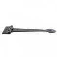thumbnail image 7 of Renovator's Supply Black Wrought Iron Strap Hinge 10 3/16" Spade Tip Strap Gate & Door Hinges, 7 of 7