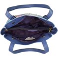 thumbnail image 3 of Anna by Anuschka Women’s Hand Painted Genuine Leather Shoulder Bag - Doble Magnetic Closure, Partitioned Compartment, Cell- and Multipurpose pockets, Double Shoulder Strap, 3 of 6