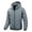 Cyan, variant on Wutalume Men's Casual Solid Color Embossed Textured Thick Cotton Jacket, Men's Cotton-Padded Warm Hooded Long-Sleeved Coat, Durable and Fashionable for Cold Weather Wear,Black L