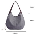 thumbnail image 2 of Los bolsos de lona sencillos son elegantes y versátiles., 2 of 5