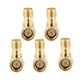 thumbnail image 1 of Conector macho a hembra conector adaptador 5 uds SMA macho a SMA hembra ángulo recto 50 OHM conector para adaptador de antena DAB, 1 of 7
