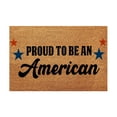 thumbnail image 7 of Patriotic Door Mat Memorial Day Decorations Outdoor Door Mat Outdoor Entrance Made In America Outdoor Mats for Home Entrance Deals of The Day for Indoor Outdoor Home Bathroom Decor 16"x24", 7 of 7
