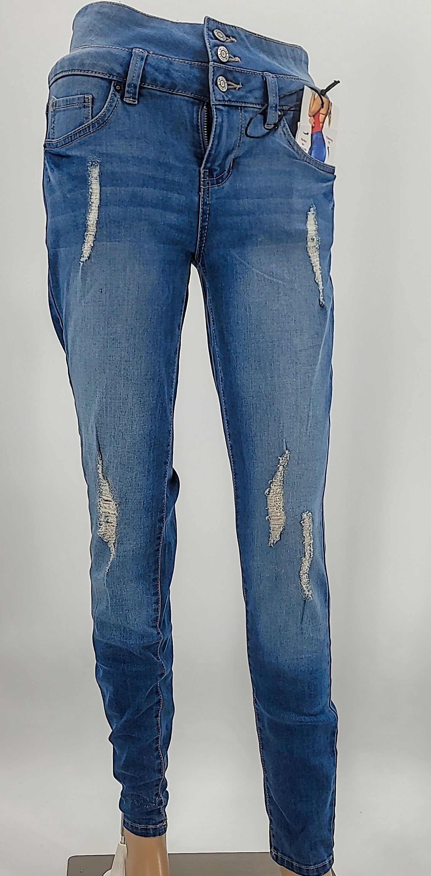 YMI High Rise Skinny Jeans Size 3/26: 3 