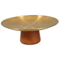 thumbnail image 6 of PTOOTP Modern Stainless Steel Fruit Bowl with Wooden Base, Kitchen Counter Dessert Stand, 1 Piece and Stylish, 6 of 8