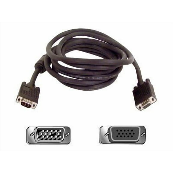 10FT VGA/SVGA MONITOR EXTENSION HDDB15M TO HDDB15F ROHS