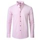 thumbnail image 1 of Camisa de hombre de manga larga elástica de cuatro lados que no necesita planchado con brillo de seda y sensación vertical, 1 of 6