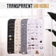 thumbnail image 1 of Xihbxyly Organizador de Joyas para Colgar, 80 Compartimentos, Ventana de Pvc Transparente, Diseño Compacto, Ideal para Armario o Puerta, Ideal para Dormitorio y Sala de Estar, Color Beige y Blanco, 8, 1 of 1