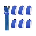 thumbnail image 5 of 2Pcs Ski Fastener Strap Adjustable Ski Wraps Ties Ski Band Tape with Protector Pad Winter Sports Accessories Blue, 5 of 5