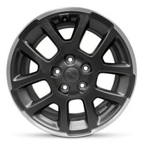 For 2020-2023 Jeep Gladiator 18 Inch Milled with Painted Inlay Gray Alloy - New Take-Off Rim - Road Ready Car Wheel