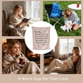 thumbnail image 7 of Geniospin Throw Blanket for Mom Birthday Gifts from Daughter Son, Dear Mom Blanket for Christmas, Super Soft Flannel Throw Blanket for Couch Bed Sofa, Warm and Cozy, 7 of 7