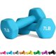 thumbnail image 1 of Balelinko Equipo De Gimnasio En Casa Entrenamientos Entrenamiento De Fuerza Pérdida De Peso Pilates Pesas Conjuntos De Yoga Pesas Para Mujeres, Hombres, Personas Mayores Y Jóvenes, 7 Libras, Par Azul, 1 of 5