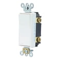 thumbnail image 2 of Interruptor Sencillo 3 Vias Leviton Decora Blanco 15A, 2 of 3