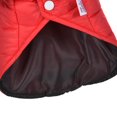 thumbnail image 6 of Maynos Hooded Down Jacket Waterproof Jumpsuit, Padded Dog Clothes, Red, M 11.42"*11.02"*14.17", 6 of 8