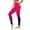 Hot Pink, variant on Yoga Pant Leggings for Women Stretchy Waist Belly Control Workout Trousers Multicolor Stylish Tights Slim Fit Outdoor Running Jogger Hot Pink