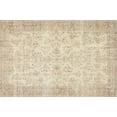 thumbnail image 1 of Ahgly Company Machine Washable Indoor Rectangle Contemporary Deep Peach Orange Area Rugs, 6' x 9', 1 of 7