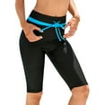 thumbnail image 3 of DODOING Women's Swim Pants Board Shorts High Waist Swim Shorts Beach Surf Swimwear Shorts, 3 of 7