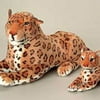Plush Jumbo Realistic Leopard Case Pack 2