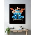 thumbnail image 2 of Little Blue Truck With Farm Animals Classic Illustration Poster Wall Art, Modern Wall Decor For Living Room Bedroom, 24x36 UNFRAMED, 2 of 3