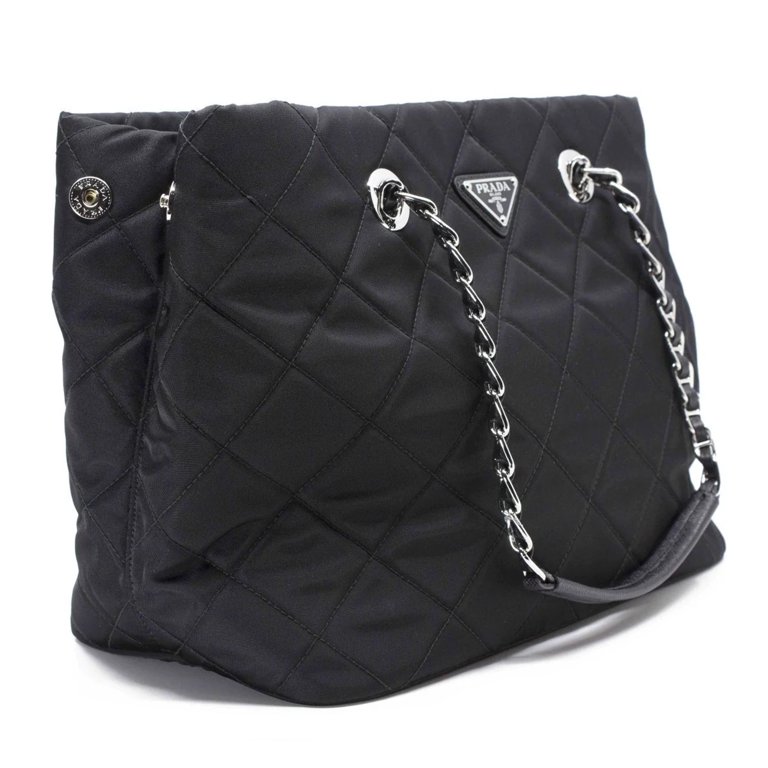 Prada quilted tote outlet bag