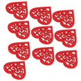 thumbnail image 3 of 10 Uds colgante de viruta de madera 80mm tallado duradero decoración de boda en forma de corazón hueco, 3 of 5