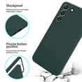 thumbnail image 4 of Samsung Galaxy S22 Case Silky Soft Touch, Liquid Silicone Protective Phone Case (Green), 4 of 6