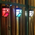 thumbnail image 4 of Lámpara colorida impermeable con energía solar Gloria Luz de pared LED con energía solar, 4 of 9