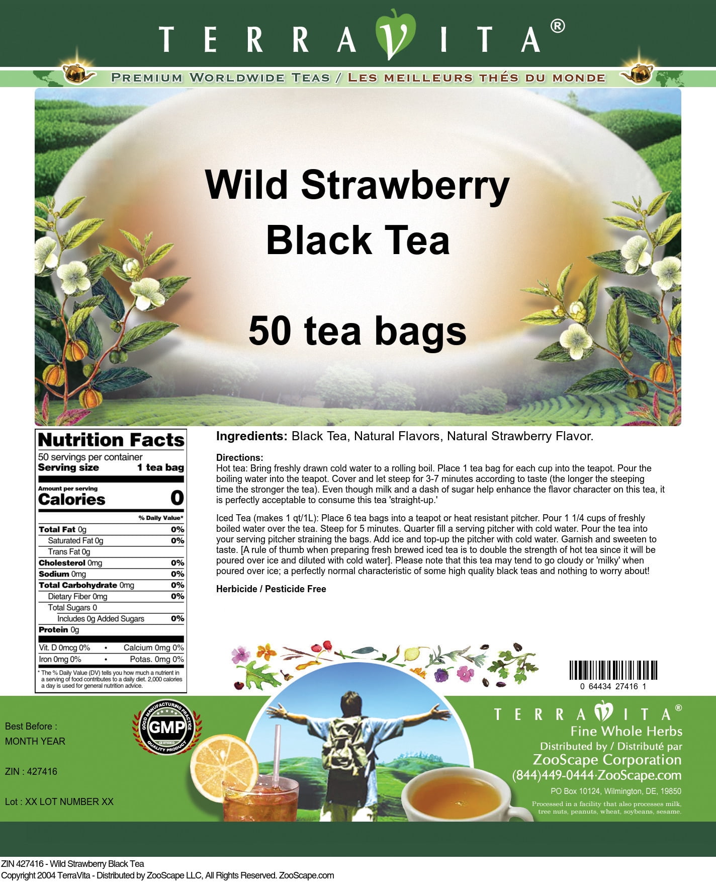 The Republic of Tea Organic Double Red Rooibos Tea Bags - Shop Tea
