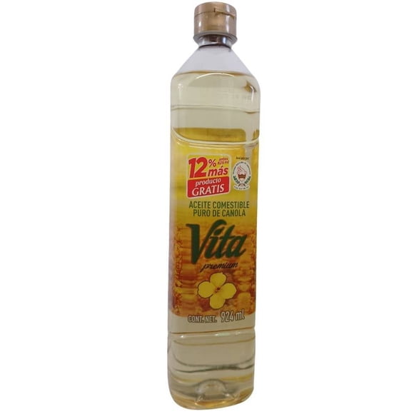 Aceite vegetal Vita Canola 924 ml