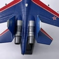 thumbnail image 4 of Su-27 de simulación 1:100, Flanker, modelo fundido a presión de aleación soviética 1987 con soporte, decoración de mesa para colecciones, 1 u, 4 of 8