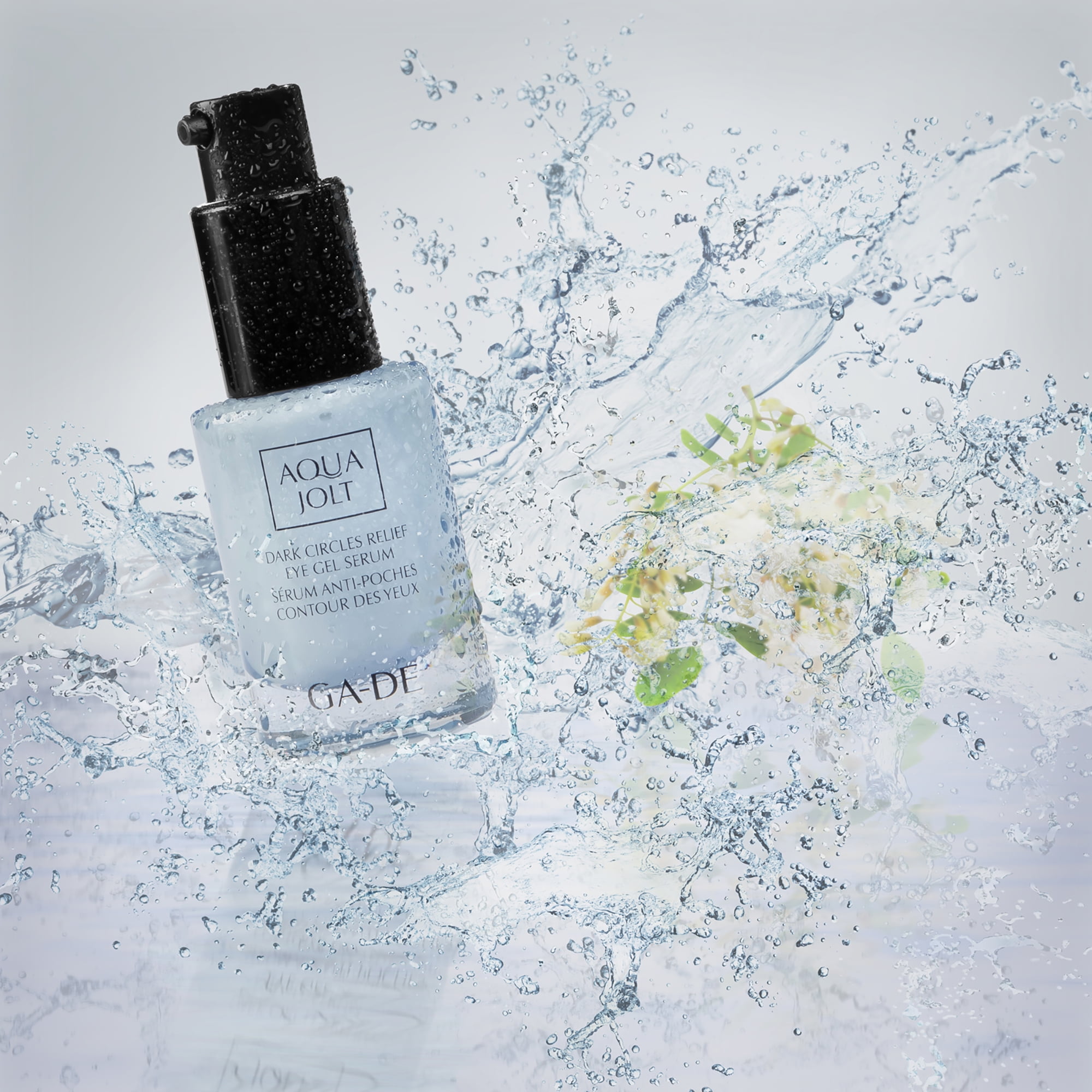 GA-DE Aqua Jolt Dark Circles Relief Eye Gel Serum, Face Serum, 0.5 oz