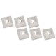 thumbnail image 5 of RVETS DE Tornillo Puntiagudo DE 20 Piezas, Tornillo DE Zinc DE 15 Mm Pyramid Punk Punk Leather Spike Spike Decoraciones Para Bolsas Cinturas DE Bolsas DE Ropa Pulseras DE Ropa, 5 of 7