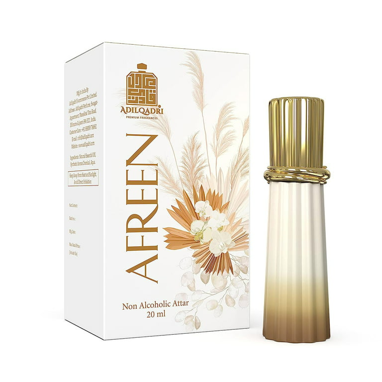 Adilqadri Afreen Luxury Attar Perfume 100% Alcohol Free (20 ML) 