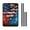 American Flag Fire, variant on XYZCANDO American Flag RV Door Window Shade Foldable RV Wind Cover 26'' X 17'' Camper Blinds for Travel Trailers RV Accessories for Inside RV Window Screen with UV Protection Blue